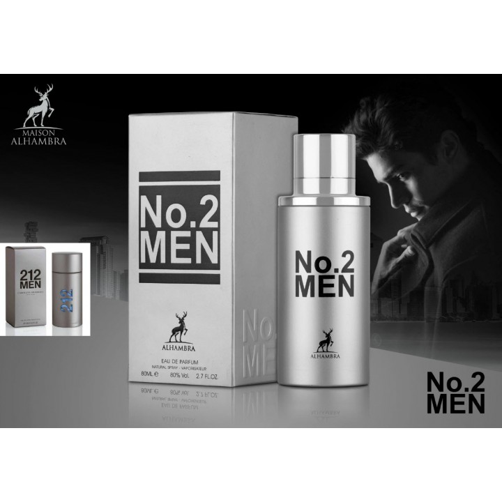 Парфюм за мъже No. 2 80 ml EDP от Maison Alhambra