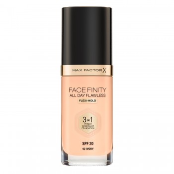  Фон дьо тен Макс Фактор Facefinity All Day Flawless 3-in-1, 30 мл.  № 42 IVONI