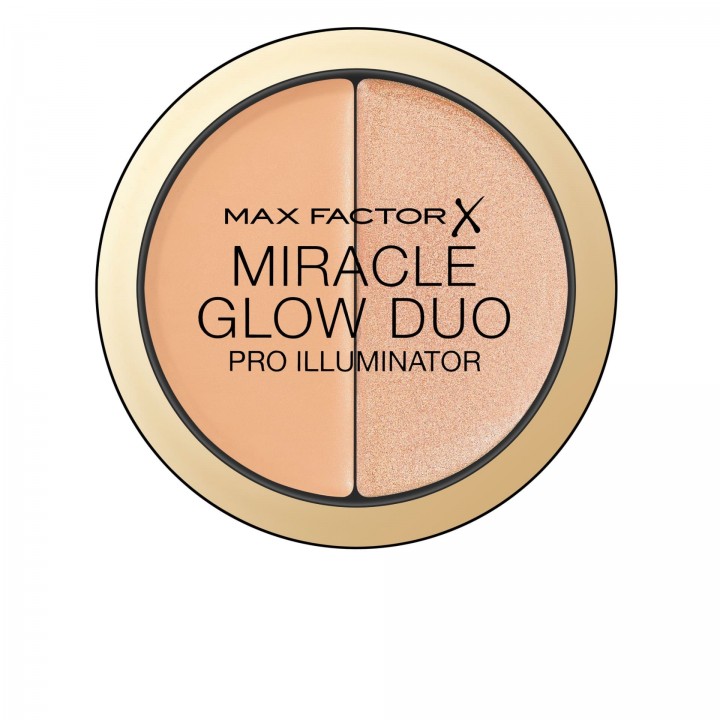 Двоен хайлайтър Max Factor Miracle Glow Duo 20 Medium  - за перфектна кожа