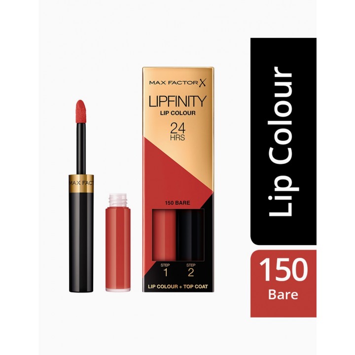Дълготрайто течно червило Lipfinity Lipstick 150 Bare - 24H от Max Factor 