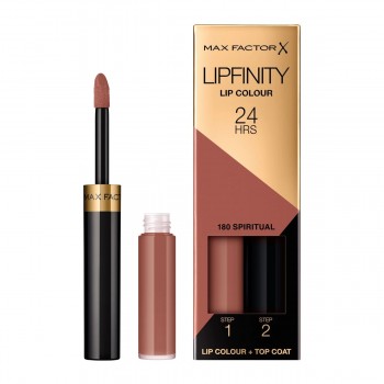 Дълготрайто течно червило Lipfinity Lipstick 180 Spiritual - 24H от Max Factor 