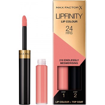 Дълготрайто течно червило Lipfinity Lipstick 210 Endles Mesmering - 24H от Max Factor 