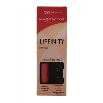 Дълготрайто течно червило Lipfinity Lipstick 300 Essential Pink - 24H от Max Factor 