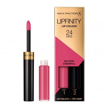 Дълготрайто течно червило Lipfinity Lipstick 024 Stay - 24H от Max Factor