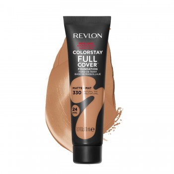 Дълготраен матиращ фон дьо тен с плътно покритие Revlon ColorStay Full Cover Foundation 330 NATURAL TAN