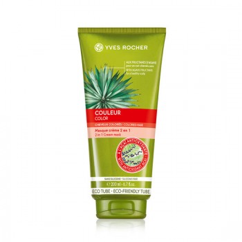 Крем-маска за боядисана коса 2 в 1 с Акай бери 200 мл. Color от Yves Rocher 