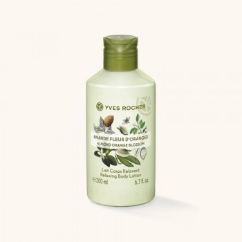 Мляко за тяло Бадем и портокалов цвят 200 мл. Almond Orange Blossom  Plaisir nature Yves Rocher 