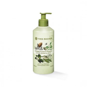 Мляко за тяло Бадем и портокалов цвят 390 мл. Almond Orange Blossom  Plaisir nature Yves Rocher 