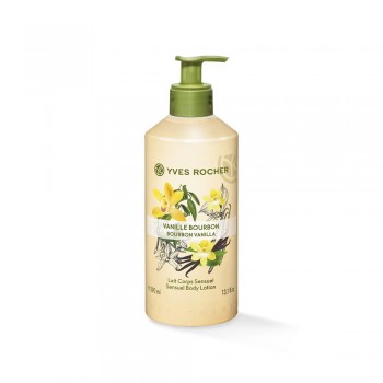Мляко за тяло БУРБОНСКА ВАНИЛИЯ 390 мл. Bourbon Vanilla Plaisir nature  Yves Rocher 