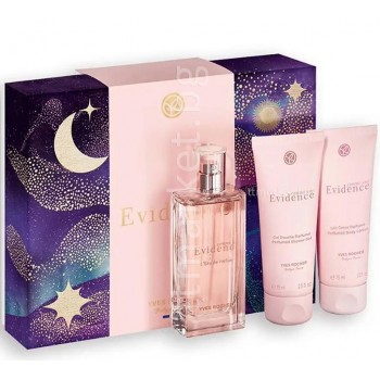 Комплект за жени Comme une Evidence - Eau de Parfum 50 мл. + Gel Douche 75 ml.+Body lotion 75 ml. от Yves Rocher