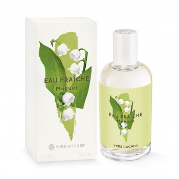 Тоалетна вода за жени Момина сълза Muguet EDT 100 мл. EAU FRAICHE  Yves Rocher 