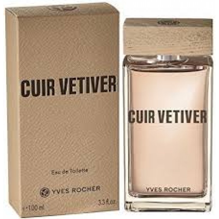 Тоалетна вода за мъже CUIR VETIVER 100 мл. ЕДТ от Yves Rocher 