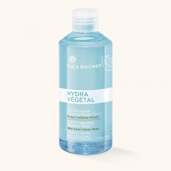 Почистваща мицеларна вода за Нормална до комбинирана кожа Едулис Hydra Vegetal 390 мл. Hydrating Micellar Water - Face and Eyes от Yves Rocher