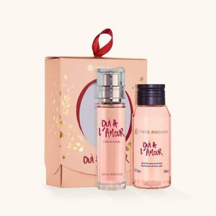 Комплект за жени Oui à l'Amour EDP 15 мл. + душ гел 50 мл. от Yves Rocher