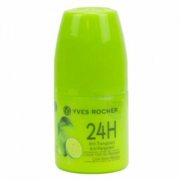 Део-Ролка против изпотяване Лайм от Мексико 50 мл. Jardins du Monde 24h Lime from Mexico deo roll on Yves Rocher