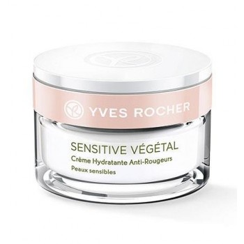 Успокояващ дневен крем против зачервявания Ив Роше 50 мл. Sensitive Vegetal Anti-Redness Moisturizing Cream