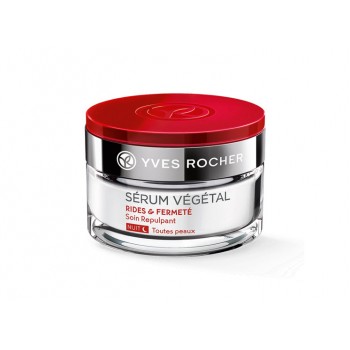 Нощен крем за плътност SERUM VEGETAL 50 мл. против бръчки – Yves Rocher Plumping Care – Night - подходящ за всеки тип кожа