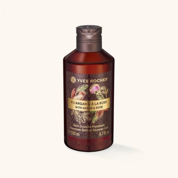 Душ гел с Арган и роза 200 мл. Argan Rose Plaisir nature Yves Rocher