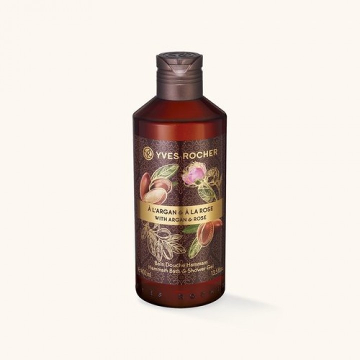 Душ гел с Арган и роза 400 мл. Argan Rose Plaisir nature Yves Rocher